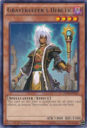 Gravekeeper's Heretic (MP14-EN241) - 2014 Mega-Tins Mega Pack Unlimited