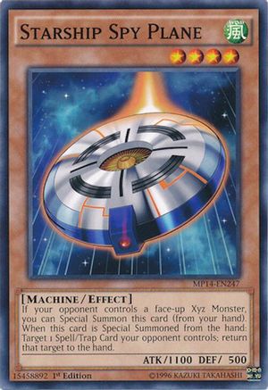 Starship Spy Plane (MP14-EN247) - 2014 Mega-Tins Mega Pack 1st Edition