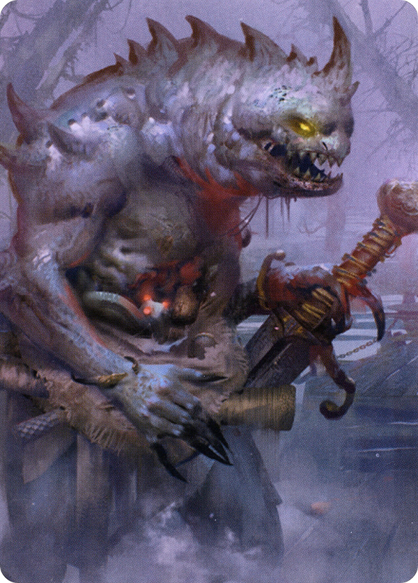 Gray Slaad // Gray Slaad (ACLB-015) - Battle for Baldur's Gate Art Series (Borderless)