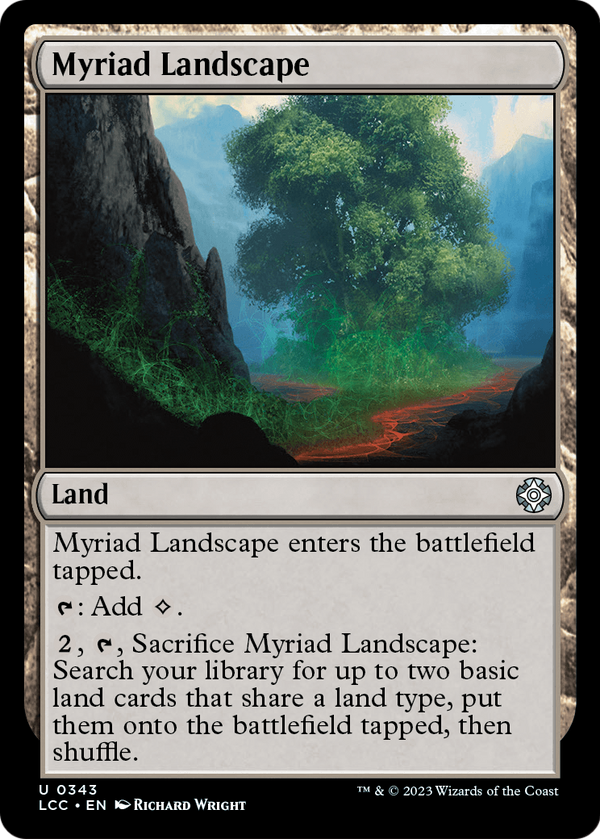 Myriad Landscape (LCC-343) - The Lost Caverns of Ixalan Commander