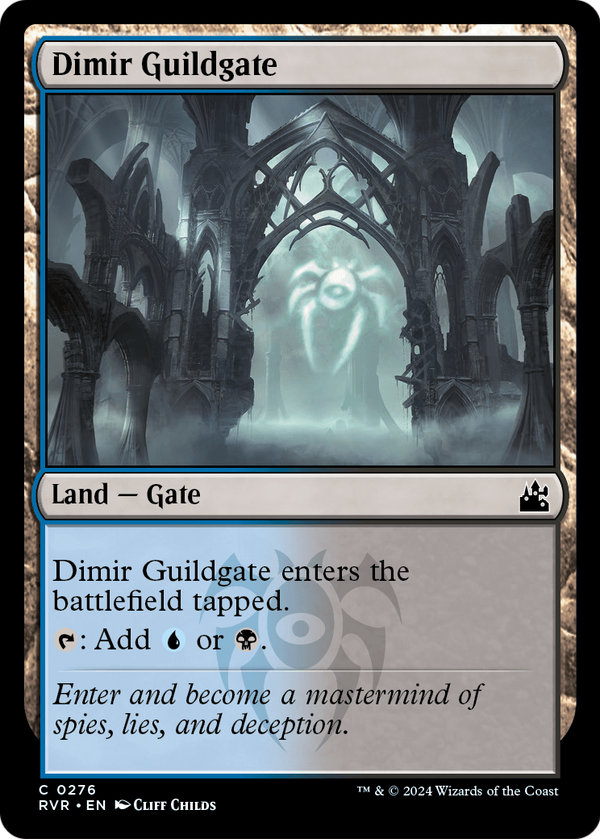 Dimir Guildgate (RVR-276) - Ravnica Remastered