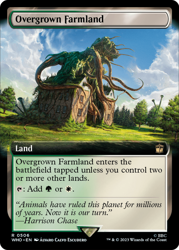 Overgrown Farmland (Extended Art) (WHO-506) - Doctor Who: (Extended Art)