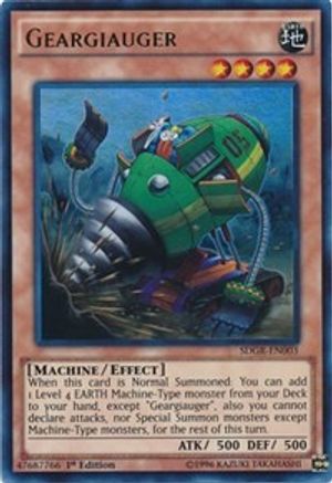 Geargiauger (SDGR-EN003) - Structure Deck: Geargia Rampage 1st Edition