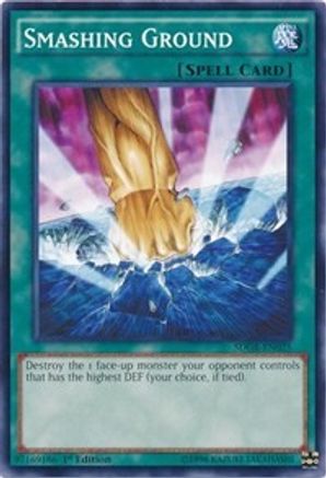 Smashing Ground (SDGR-EN025) - Structure Deck: Geargia Rampage 1st Edition