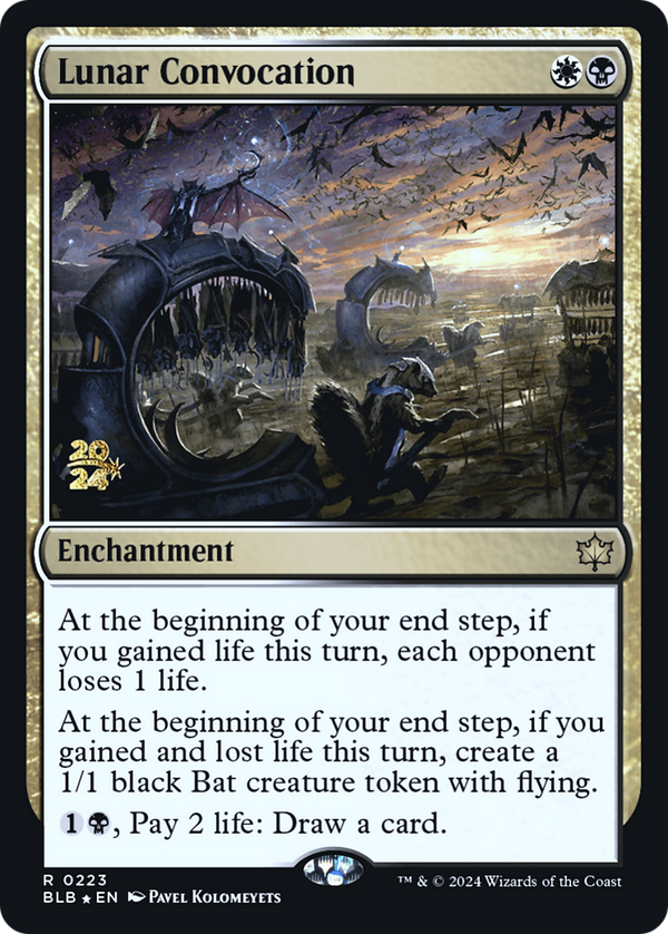 Lunar Convocation (PRE-223) - Bloomburrow Promos Foil