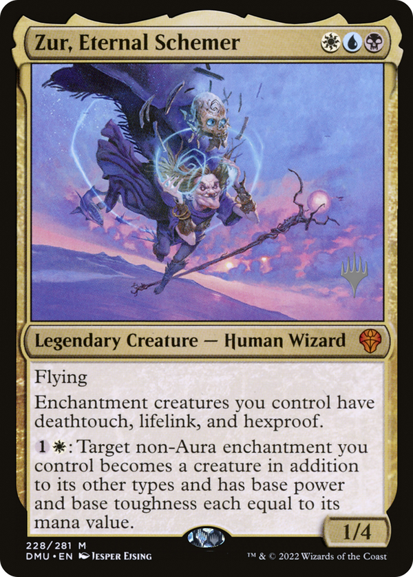 Zur, Eternal Schemer (PPDMU-228) - Dominaria United Promos