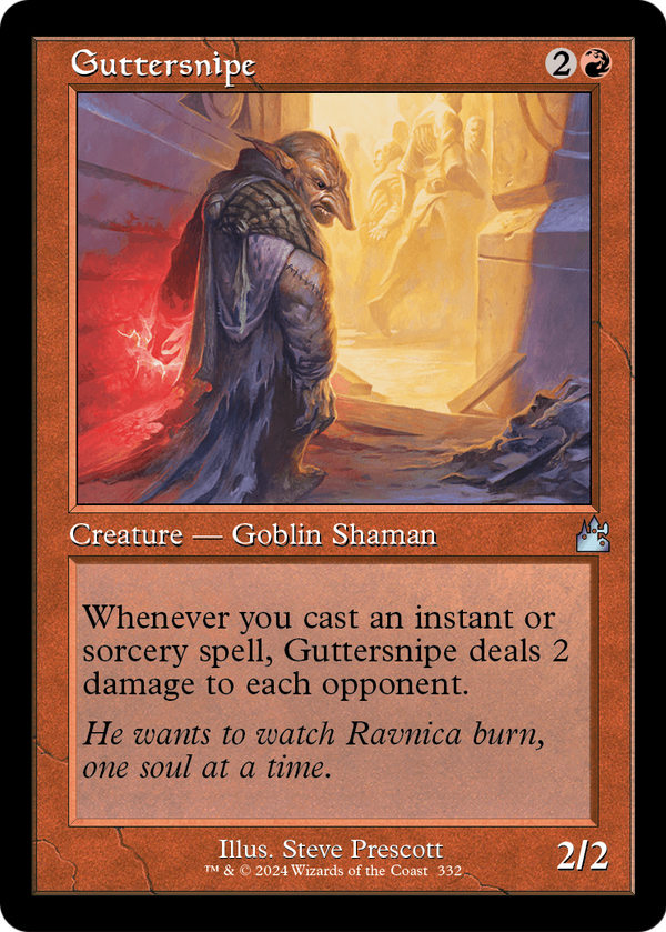 Guttersnipe (Retro Frame) (RVR-332) - Ravnica Remastered