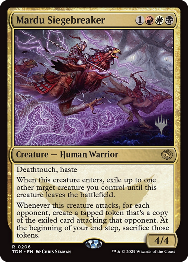 Mardu Siegebreaker (PPTDM-206) - Promo Pack: Tarkir: Dragonstorm