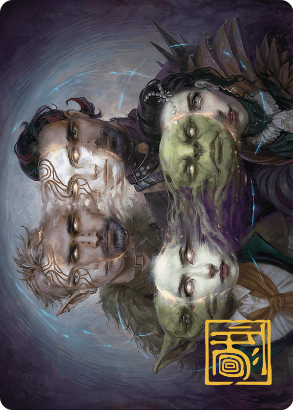 Illicit Masquerade // Illicit Masquerade (AMKM-008) - Murders at Karlov Manor Art Series (Borderless) Foil