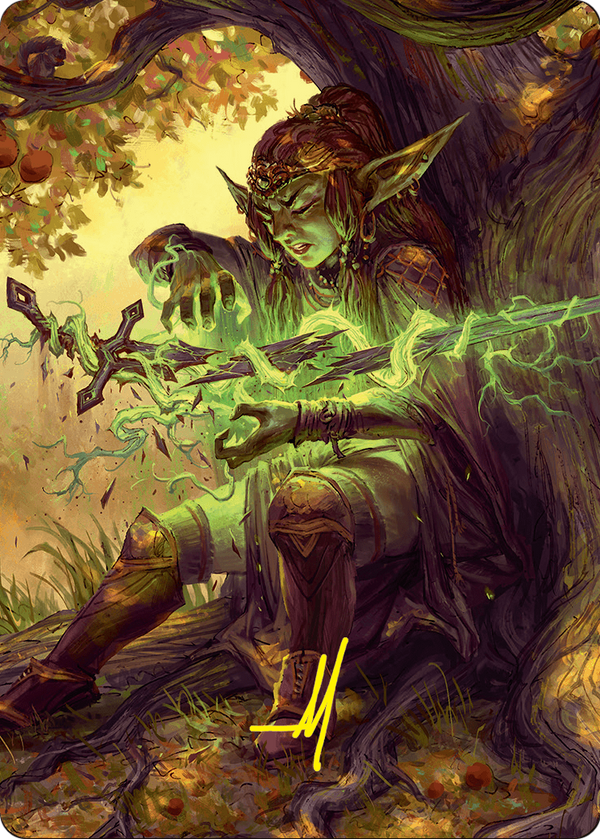 Reclamation Sage // Reclamation Sage (AFDN-045) - Foundations Art Series (Borderless) Foil