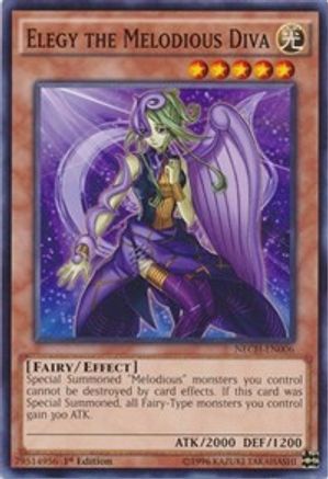 Elegy the Melodious Diva (NECH-EN006) - The New Challengers Unlimited