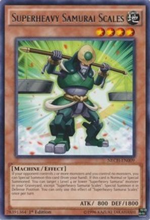 Superheavy Samurai Scales (NECH-EN009) - The New Challengers Unlimited
