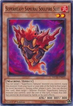 Superheavy Samurai Soulfire Suit (NECH-EN010) - The New Challengers Unlimited