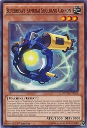 Superheavy Samurai Soulbang Cannon (NECH-EN013) - The New Challengers Unlimited