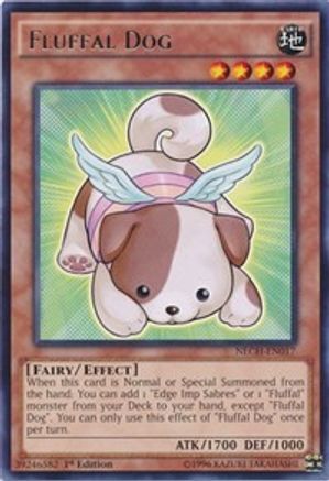 Fluffal Dog (NECH-EN017) - The New Challengers 1st Edition