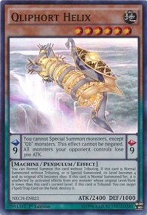 Qliphort Helix (NECH-EN023) - The New Challengers 1st Edition