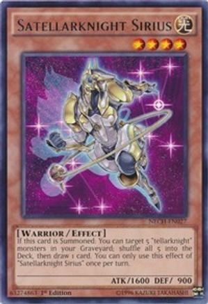 Satellarknight Sirius (NECH-EN027) - The New Challengers Unlimited