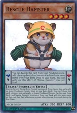 Rescue Hamster (NECH-EN039) - The New Challengers Unlimited