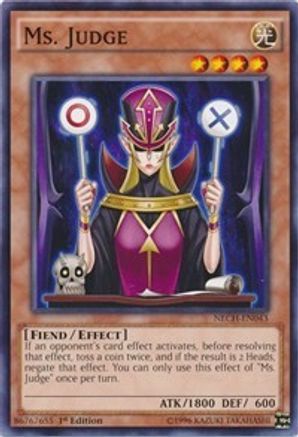 Ms. Judge (NECH-EN043) - The New Challengers 1st Edition