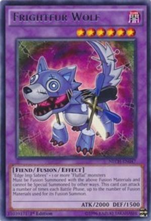 Frightfur Wolf (NECH-EN047) - The New Challengers 1st Edition