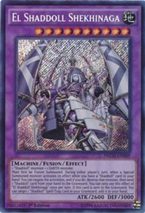 El Shaddoll Shekhinaga (NECH-EN049) - The New Challengers Unlimited