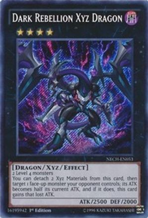 Dark Rebellion Xyz Dragon (NECH-EN053) - The New Challengers Unlimited