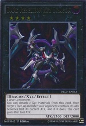 Dark Rebellion Xyz Dragon (UTR) (NECH-EN053) - The New Challengers Unlimited