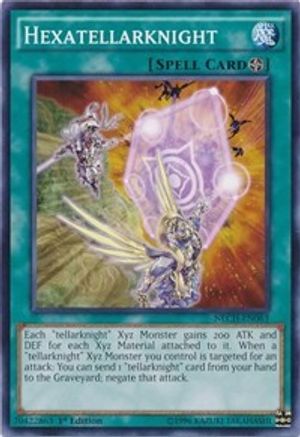 Hexatellarknight (NECH-EN063) - The New Challengers 1st Edition