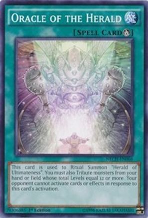 Oracle of the Herald (NECH-EN066) - The New Challengers 1st Edition