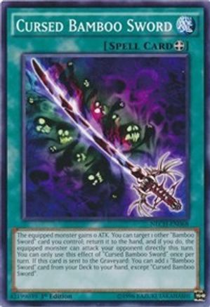 Cursed Bamboo Sword (NECH-EN068) - The New Challengers Unlimited