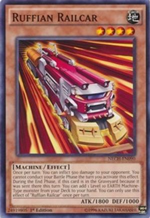 Ruffian Railcar (NECH-EN090) - The New Challengers Unlimited