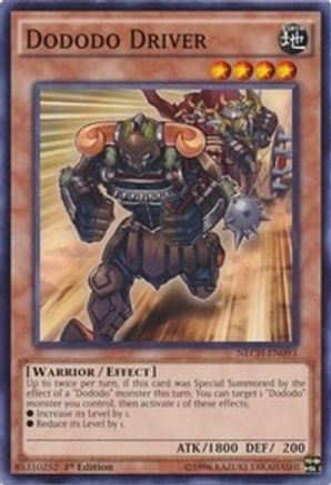 Dododo Driver (NECH-EN093) - The New Challengers 1st Edition