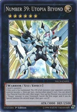 Number 39: Utopia Beyond (NECH-EN095) - The New Challengers 1st Edition