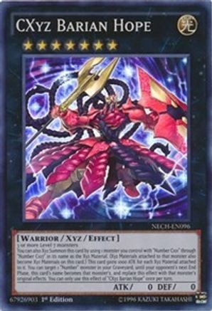 CXyz Barian Hope (NECH-EN096) - The New Challengers Unlimited