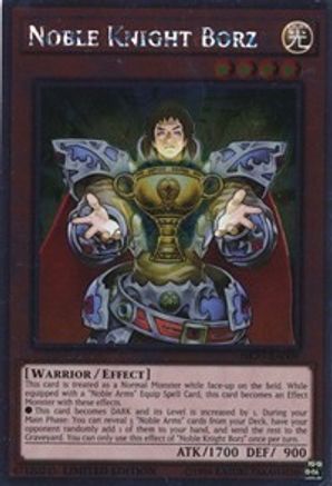 Noble Knight Borz (NKRT-EN009) - Noble Knights of the Round Table Box Set Limited