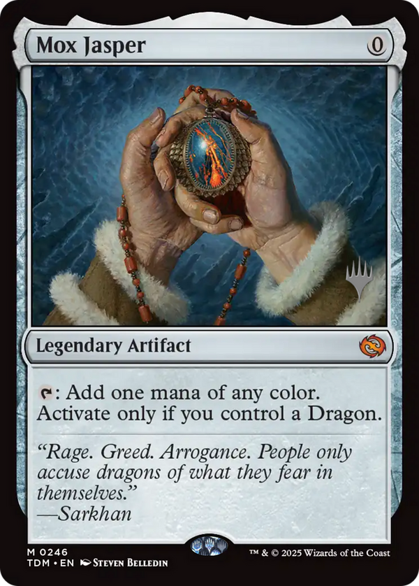 Mox Jasper (PPTDM-246) - Promo Pack: Tarkir: Dragonstorm