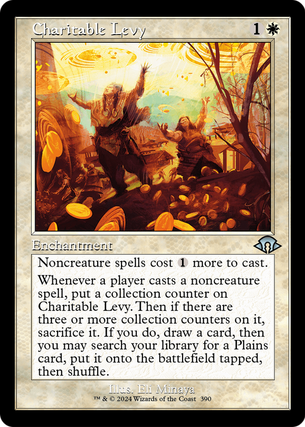 Charitable Levy (Retro Frame) (MH3-390) - Modern Horizons 3