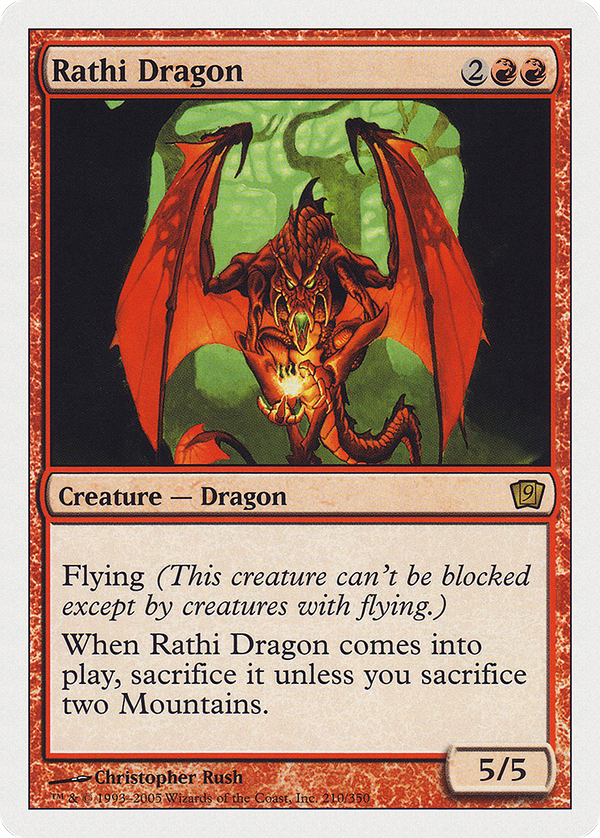 Rathi Dragon (9ED-) - 9th Edition