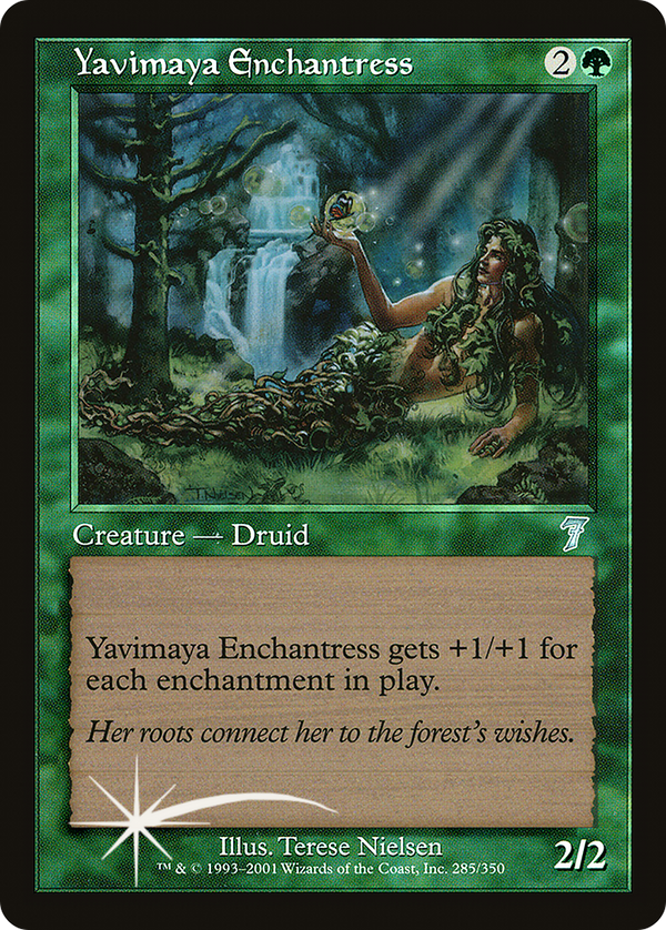 Yavimaya Enchantress (7ED-285★) - 7th Edition