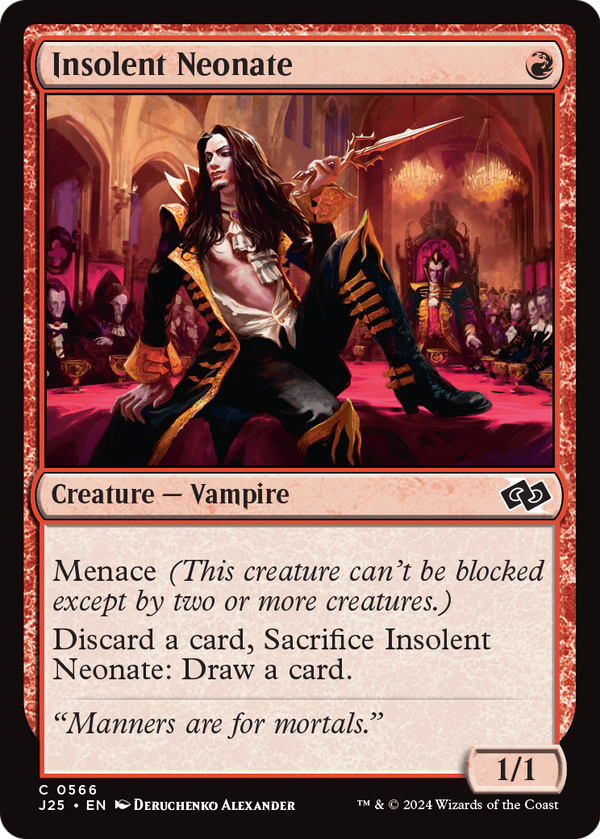 Insolent Neonate (J25-566) - Foundations Jumpstart