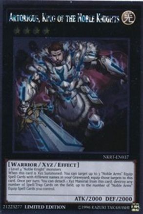 Artorigus, King of the Noble Knights (NKRT-EN037) - Noble Knights of the Round Table Box Set Limited