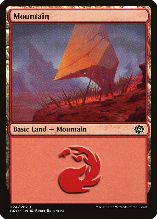 Mountain (274) (BRO-274) - The Brothers' War Foil
