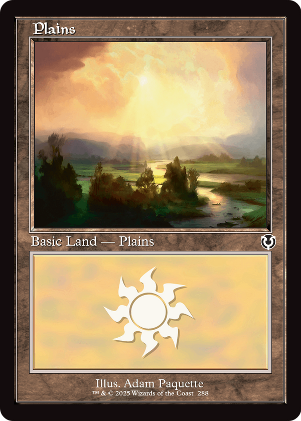 Plains (288) (Retro Frame) (INR-288) - Innistrad Remastered