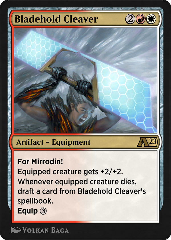 Bladehold Cleaver (YONE-018) - Alchemy: Phyrexia
