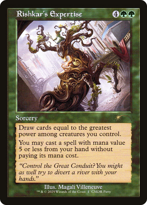 Rishkar's Expertise (Retro Frame) (WPN-001) - Wizards Play Network 2025