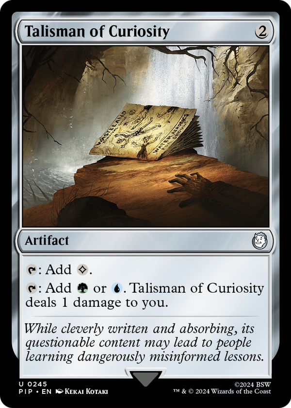 Talisman of Curiosity (PIP-245) - Fallout Foil