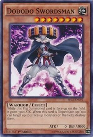 Dododo Swordsman (SECE-EN092) - Secrets of Eternity 1st Edition