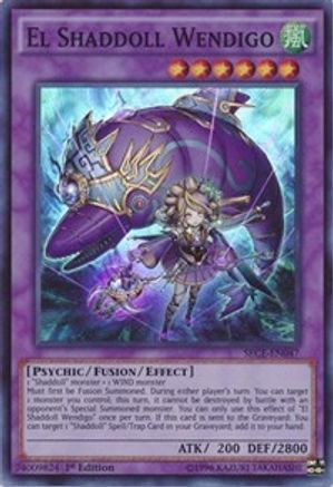 El Shaddoll Wendigo (SECE-EN047) - Secrets of Eternity 1st Edition