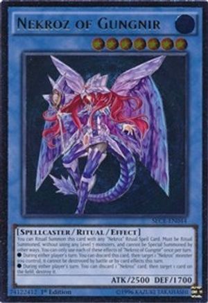Nekroz of Gungnir (UTR) (SECE-EN044) - Secrets of Eternity 1st Edition