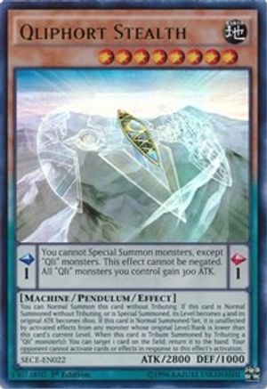 Qliphort Stealth (SECE-EN022) - Secrets of Eternity 1st Edition